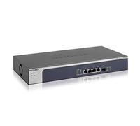 Netgear Smart Switch Non Manageable 5 Ports 10 Gigabit Multi-Gigabit Ethernet (XS505M) - avec 1 Port SFP+ 10 Gigabit, Bureau/en Rack et Protection à Vie ProSAFE Gris/Argent