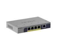 Netgear Commutateur non géré GS105P – 5 ports Gigabit PoE+ (63 W)