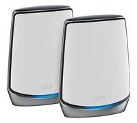 NETGEAR Orbi RBK852 AX6000 WiFi 6 Mesh System Tri-bande (2,4 GHz / 5 GHz / 5 GHz) Wi-Fi 6 (802.11ax) Gris, Blanc 8 Interne
