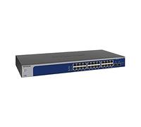 NETGEAR XS724EM Géré L2 10G Ethernet (100/1000/10000) 1U Bleu, Gris