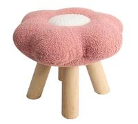 NethCasti Tabouret de Pied se Tabouret Confortable Pouf Flear Shape Shoe Bench