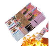 Nether Lot de pièces de monnaie chinoises traditionnelles en papier brûlé | Papier brûlé pour les fêtes commémoratives d'obon, fêtes commémoratives pour ancêtres, défense des méchants, objets de