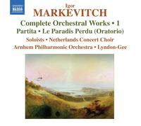 Netherlands Concert Choi Complete Orchestral Works 1 (Lyndon-gee, Arnhem Po (CD)