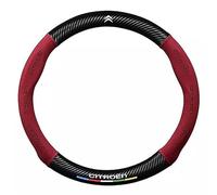 NETHIX Couvre Volant Voiture, pour Citroen C4 I Grand Picasso 2006-2010 résistant Antidérapant Housse décorative Accessoires Decoration Interieur,A