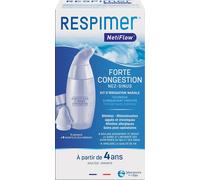 Netiflow Nasal Irrigation Kit-Nose Wash-1 Patented Device + 6 Sachets Of Nasal Salt-Made In Brittany