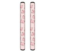 NETILGEN Housse de poignée de réfrigérateur pour décoration de cuisine, jolie cochon, lavable en machine, durable, multi-usage, ajustement universel