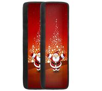 NETILGEN Lot de 2 housses antidérapantes pour poignée de porte de réfrigérateur Motif Père Noël
