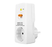 Netoches Prise de Protection Contre les Fuites Gfci 16A, Prise Rcd, Disjoncteur Domestique, Interrupteur de Coupure, Prise de Protection Personnelle de Sécurité, Prise Ue