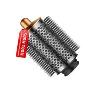 NETONDA 14.3cm Grande Brosse Volumisante Ronde Améliorée pour Accessoires pour Dyson pour Airwrap HS01 HS05 Multi-Styler Accessoire pour Dyson pour Airwrap pour cheveux lisses mous et plats (doré)