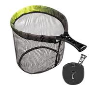 Nets De - Nets d'atterrissage | Filet à mouche | Équipement de maille portable pliable, rangement compact, pataugeoire, kayak, capture et libération, bas, poisson, saumon, plein air, Principia