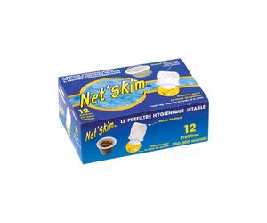 Net'Skim boîte de 12 préfiltres jetables pour panier de skimmer - Toucan
