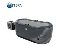 NETSPA JÄRVI Pack Bassin Ice bath / Bain Froid + Kit Chiller 3-40°C - 1 Personne - 300L