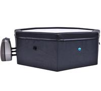 NetSpa Octopus 4+2 Personnes Whirlpool Halbstarr Ø 193cm en plein Air Pool Noir