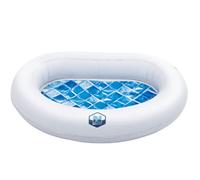 Bassin Rince-pieds pour Spas Gonflables - Pédiluve Gonflable pour Nettoyer les Pieds avant de Rentrer dans le Spa 87x68x14cm