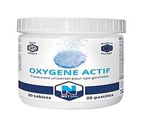 NetSpa SP-NOXYTAB-20 - Traitement Oxygène Actif pour spa - Traitement universel, Blanc