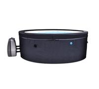 NetSpa Vita 4 Personnes Whirlpool Halbstarr Ø 156cm en plein Air Pool Noir