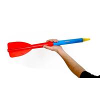 Netsportique Javelot Mousse - Poids et quantités au Choix - Parfait pour l'initiation au Lancer de Javelot - Foam Javelin, Mini Javelot de Mousse (Lot de 5-400g)