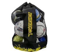Netsportique Sac à Ballons - POWERSHOT - Peut contenir jusqu'à 8 Ballons de Foot - Utilisation pour Tous Les Sports