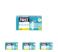 Nett® ProComfort® Normal, Tampon Sans Applicateur, pour Flux Normal, Boite 24 Tampons (Lot de 4)