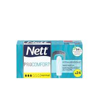 Nett - ProComfort® Normal, Tampon Sans Applicateur, pour Flux Normal, Boite 24 Tampons Tampons et coupes menstruelles 24 ml female