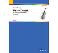Koeppen G. – Nette Duette – 45 pièces légères et études – 2 violoncelles – Partition – Schott