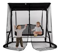 Netting de moustiques pour porche - enceinte de terrasse étanche, rideau en maille à fermeture éclair | Salle d'écran extérieur filet d'intimité, bouclier de imperméables pour le pavillon