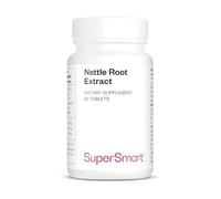 Nettle Root Extract - Extrait Naturel de Racine d’Ortie - Contribue à Soulager les Symptômes de l’Hypertrophie Bénigne de la Prostate (Réveils Nocturnes, Besoins Urgent d’Uriner…) - Supersmart