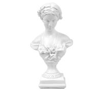 Nettoppo 1 Pièce Statue Grecque de la Déesse Venu Classique Tête Romaine Buste Mythologie Grecque Sculpture pour Salon Maison Étagère Décor