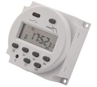Nettoppo 12V DC minuterie programmable Digitale LCD 16A ampère
