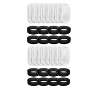 Nettoppo 16 Jeux de Filtres de à Eau pour Chat pour 108Oz/3,2L et 67Oz/2L Débit d'eau Réglable d'eau pour Animaux de Compagnie Pièces de pour Chat