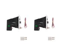 Nettoppo 2X Multi-Pièces de Monnaies SéLecteur de RéCepteur Distributeur Automatique Jeux VidéO D'arcade de Mech