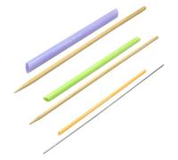 Nettoppo 3 Pièces de Tube en Tissu pour la Confection de Ceintures, la Fabrication de Poupées en Tissu, de, de Nœuds Papillon. Outils de Retournement. Outils de Couture en Métal + Plastique
