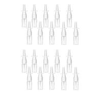 Nettoppo Bouteille de Pulvérisation de Nez Vide et Transparente, 10ML, Réutilisable, 20 Pièces. Idéal pour les Voyages et Équipé de Pulvérisateurs à Fine Brume.