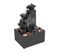 Nettoppo Bureau à Domicile Petite Chanceux Ornements d'eau Qui Coule Paysage DéCoration Artisanat Cadeaux