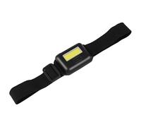 Nettoppo COB LED Mini Lampe Frontale Phare 3 Modes Tête ÉTanche À La Pluie Torche Tête Lampe De Poche pour Camping en Plein Air Pêche Noir
