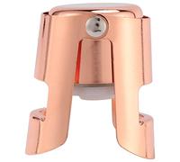 Nettoppo Le Bouchon de Bouteille de Champagne Or Rose Acier Inoxydable Bouchon Scellant à Champagne Super Puissant Joint sous Vide ÉConomiseur de Vin RéUtilisable