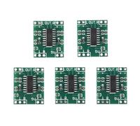 Nettoppo Lot de 5 cartes amplifiées numériques de puissance 2 x 3 W type D Pam8403 Audio DC 5 V