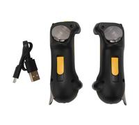 Nettoppo Six Doigts pour ContrôLeur Capacité RéGlable Mobile DéClencheur L1R1 Bouton Manette de Manette PoignéE Jaune