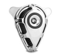 Nettoyable & réutilisable Filtre d'admission d'air rotatif pour Harley Sportster XL883N Iron 883 XL883R XL883L XL1200T 1991-2022(6-chromed-gray)