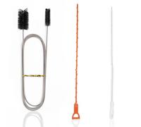Nettoyage Canalisation 200cm Goupillon pour Canalisation Goupillon Evier Long Brosse Fine Debouchage Tuyauterie Tuyau Brosse Deboucheur pour Nettoyage d'évier-3 Pcs