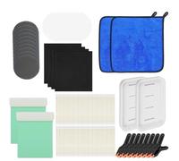 Nettoyage Cartes Collection | Outils de Mise à Plat et Réparation - Avec Pinces de Maintien Et Mousse de Formage EVA | Pour collectionneurs, débutants et amateurs