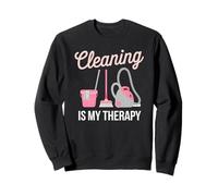 NETTOYAGE DE LA MAISON ET MA THÉRAPIE Aspirateur Ninja Clean Tidy Up Sweatshirt