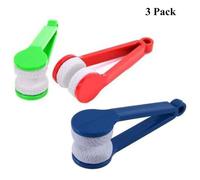 Nettoyage de l'équipement de bureau Yunhigh 3pcs Mini Pince à Lunettes nettoyant Pince Microfibre Lunettes de Soleil Lun 251783