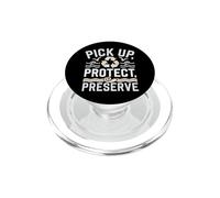 Nettoyage de Plage bénévole Conservation de l'océan Écologique PopSockets PopGrip pour MagSafe