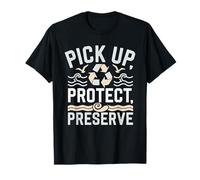 Nettoyage de Plage bénévole Conservation de l'océan Écologique T-Shirt