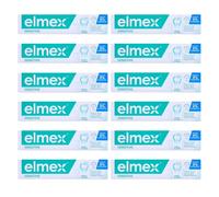 Nettoyage dentaire Elmex Sensitive 12 x 75 ml dentifrice au fluorure...