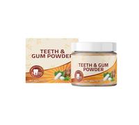 Nettoyage des dents caries Happy Teeth & Gum Powder Gum Recession Aide à la récupération de la plaque Bleeding Sensitivity Bad Breath Peppermint Re Mineralize No Glycerin Made W/Certified Ingredients