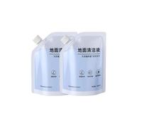 Nettoyage des sols - Compatible avec l'aspirateur Dreame X40 Ultra H13 Pro | Recharge de détergent liquide de nettoyage for vadrouilles, parfum citron vert(2pcs)