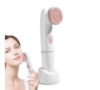 Nettoyage du visage - Souffleur de visage en silicone doux, exfoliant profond | Masseur de peau souple imperméable à imperméable nettoyant électrique pour le visage, outil de cui