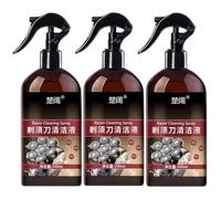 Nettoyage En Profondeur, Élimine La Graisse, Élimine Les Odeurs, Spray Nettoyant For Rasoir 300 Ml, Compatible Avec Braun, Compatible Avec Philips, Compatible Avec Panasonic(3 PCS)